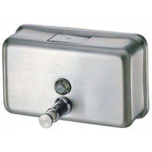 Liquid Soap Dispenser 1.2L - Stainless Steel Horizontal