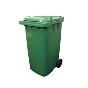 120L GREEN WHEELY BIN