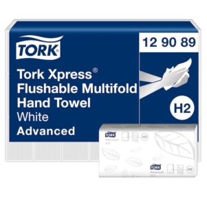 Tork Xpress Flushable Multifold Hand Towel 2 Ply (CTN 21)