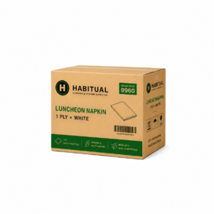 1 Ply White Luncheon Napkin 330x330mm (CTN 2000)