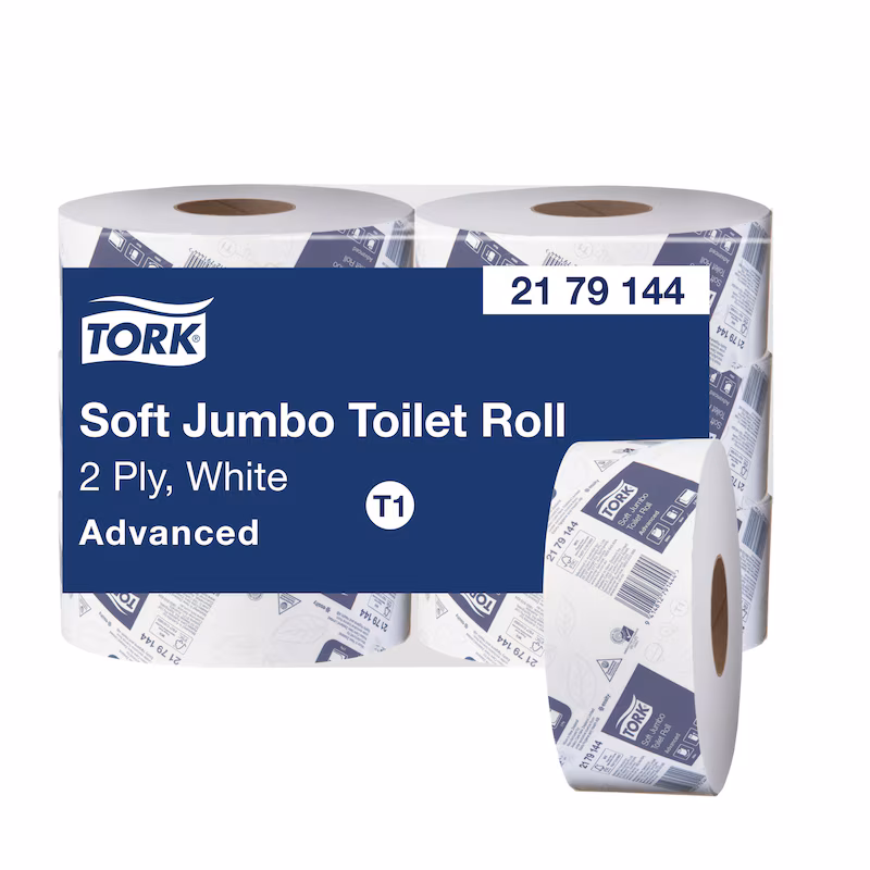 Tork Soft Jumbo Toilet Roll 2 Ply 320m (CTN 6)
