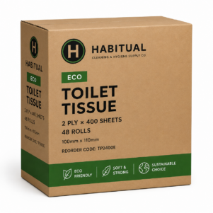 2 Ply 400 Sheet Toilet Paper - Eco (CTN 48)