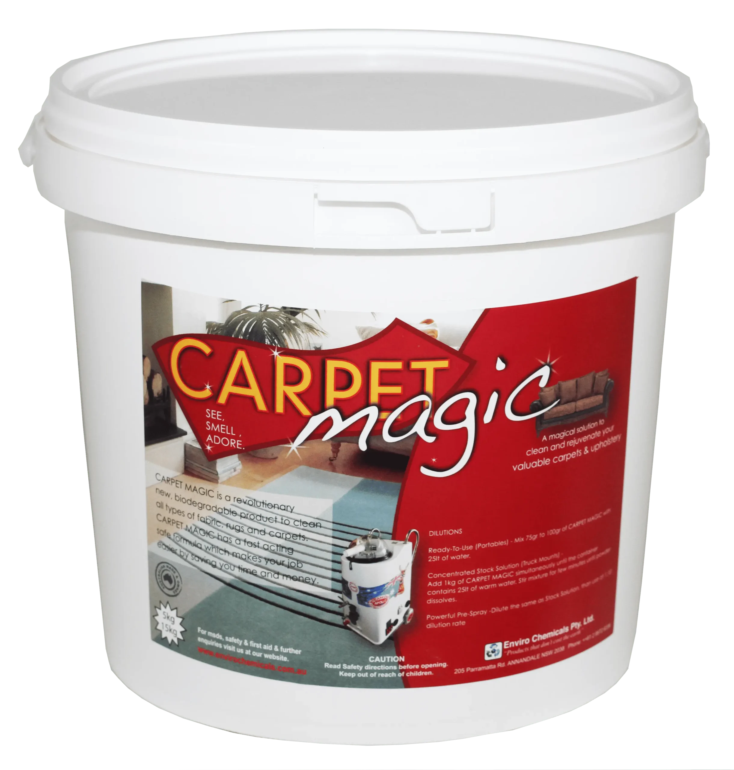 Carpet Magic Pre-Spray Powder