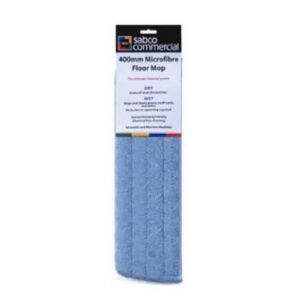 Sabco Microfibre Flat Mop Refill Blue 40cm