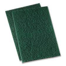 STD GREEN SCOURER PAD 100 X 150MM (PK 10)