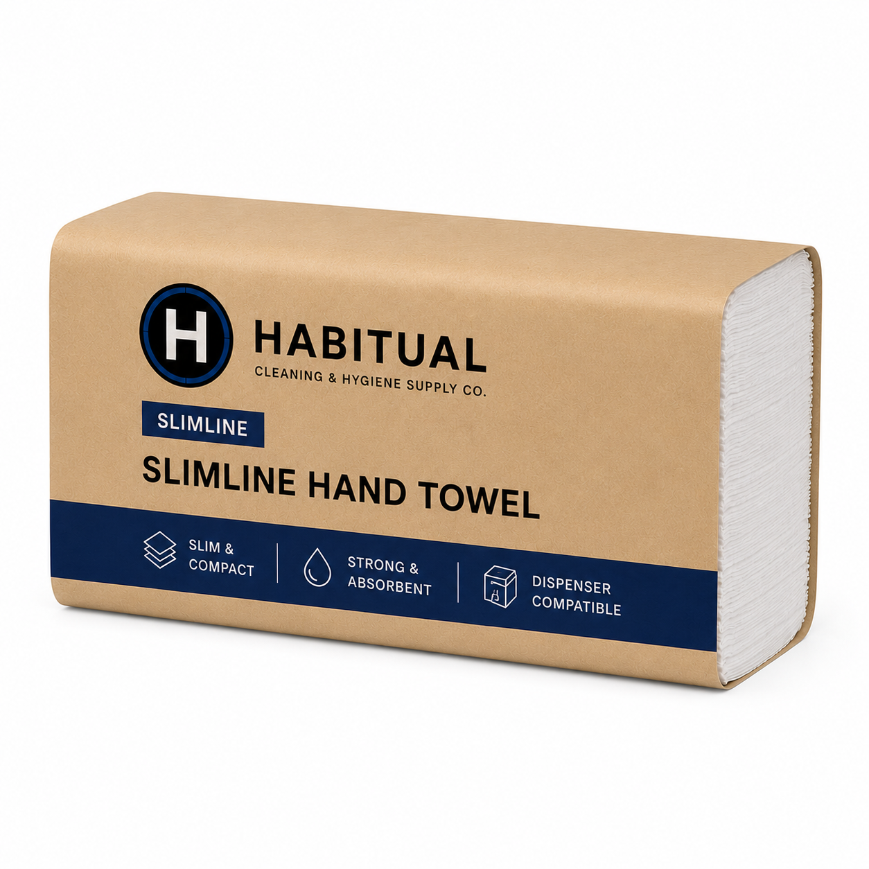 Slimline Hand Towel 1 Ply (CTN 4000)
