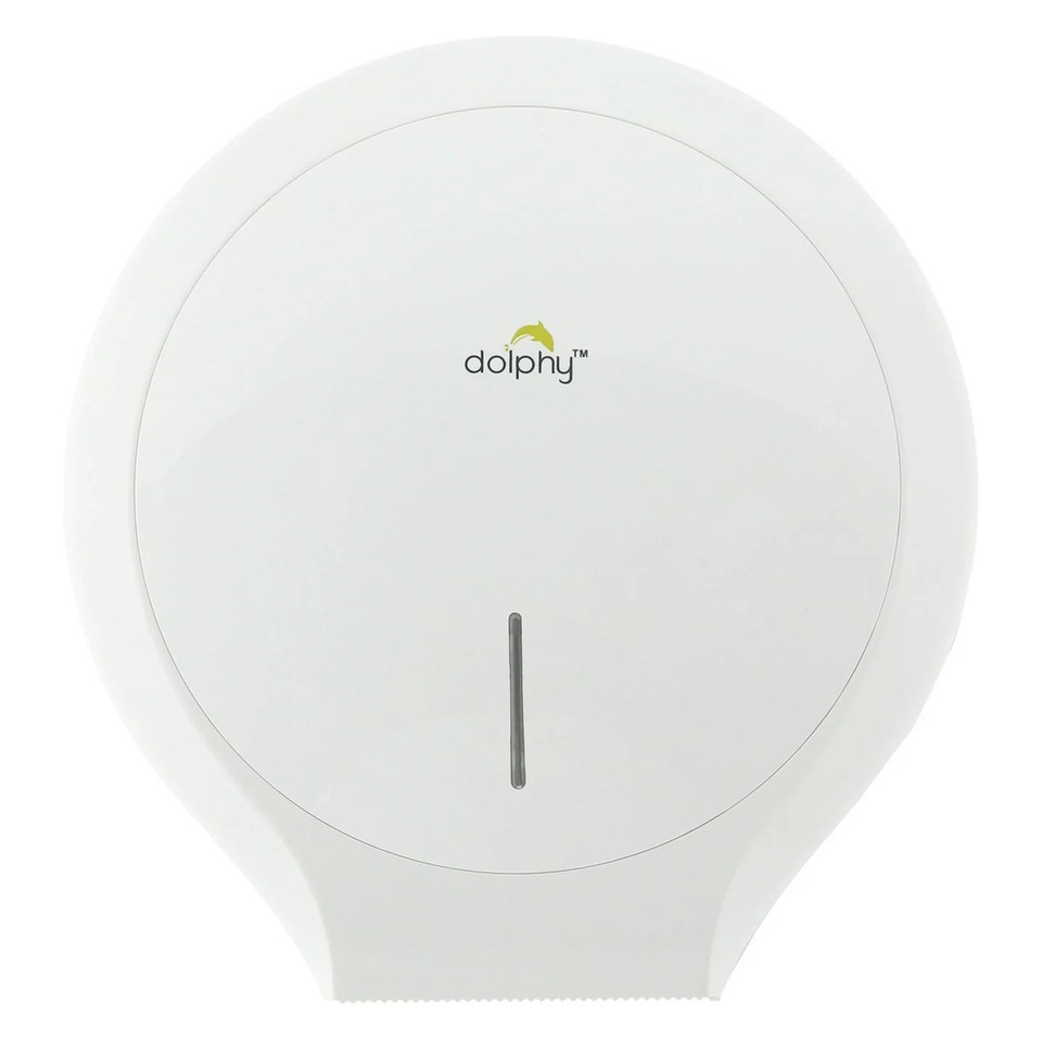 Jumbo Toilet Roll Dispenser - Single Plastic