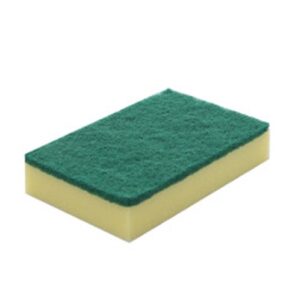 STD GREEN SPONGE SCOURER (100MM X 150MM)